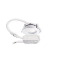 ESYLUX LED-Einbaustrahler 6,5W Konverter DALI ELSA-2 DL 68 OP 100° 500 840 DALI W 1LED