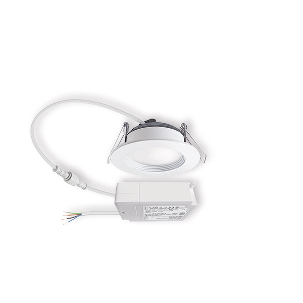 Esylux ESYLUX LED-Einbaustrahler 6,5W Konverter DALI ELSA-2 DL 68 OP 100° 500 840 DALI W 1LED