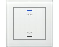 MDT Tastsensor KNX Unterputz weiß glänzend 1-fach GTL-10AW.02S