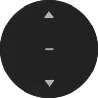 BERKER Wippe Serien Schalter schwarz lackiert R.Classic MAN0306924 Pfeile