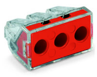 WAGO Dosenklemme 3x2,5-6qmm, transp. 773-173