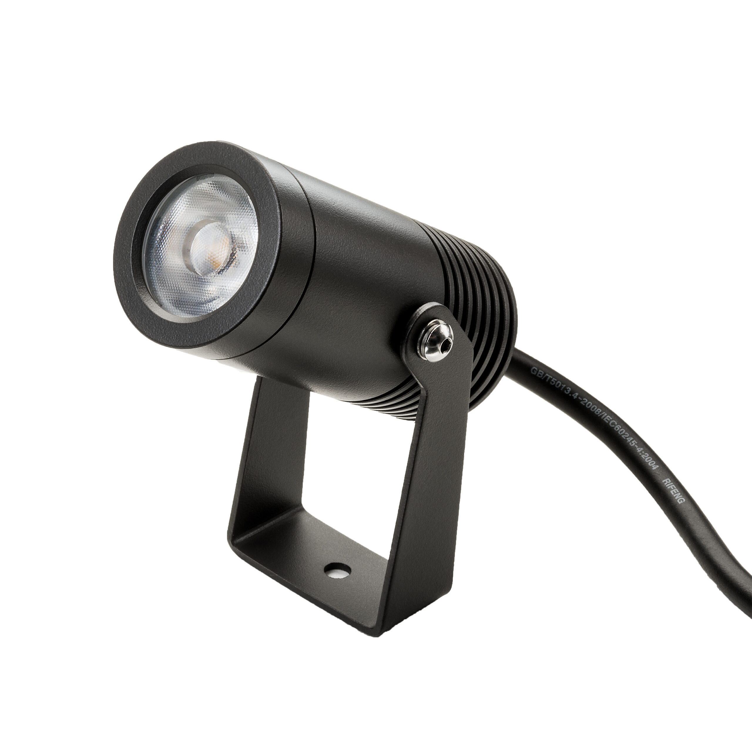 SG LEUCHTEN LED-Anbaustrahler 8W Konverter grau HOVDEN MINI 630087 dimmbar 1LED 3000K weiß grau