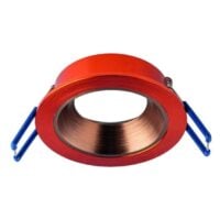 Rutec ALU15214 Einbauring MixMi, schwenkb.,ru, Aluminium zinnober/rotbronze