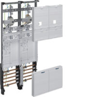 HAGER Komplettfeld 63A 2Z 2R eHZ mit Verdr ZK3EL22T 1050x500mm SS_5p
