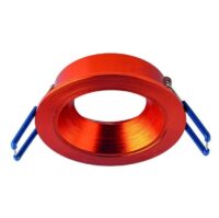 Rutec ALU15215 Einbauring MixMi, schwenkb.,ru, Aluminium zinnober/zinnober
