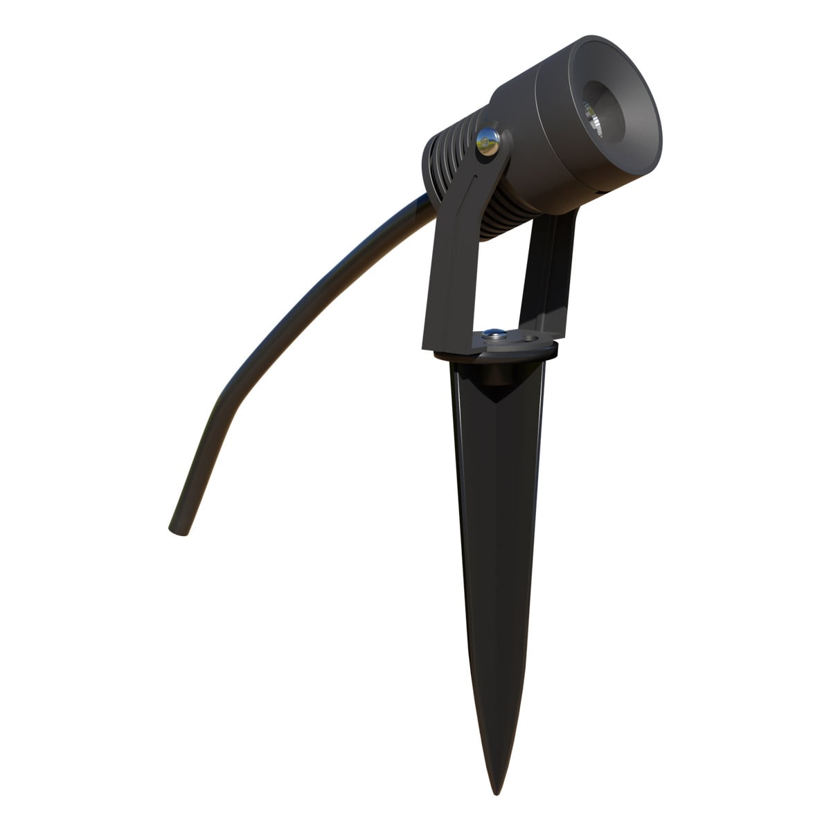 EVN Lichttechnik Gartenspot 3000K anthrazit IP65 PLC650502