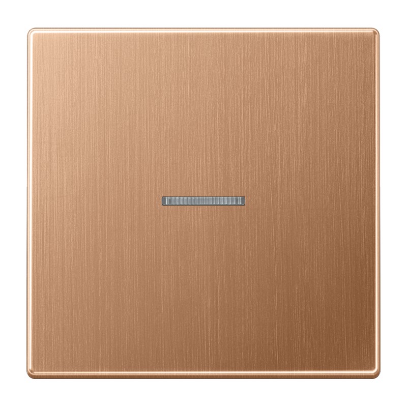 Jung Jung BT BRG 17101 JUNG HOME Taster 1-fach mit Lichtleiter Metall PVD-beschichtet Serie