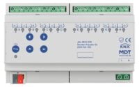 MDT Jalousieaktor KNX REG 8-fach 8A Handbedien JAL-0810.03S