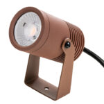 SG LEUCHTEN LED-Anbaustrahler 8W Konverter weiß HOVDEN 630079 dimmbar 1LED graphit 3000K matt