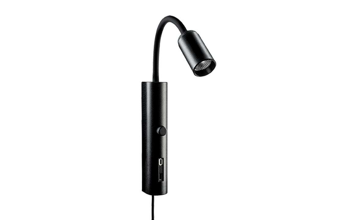 SG LEUCHTEN LED-Leseleuchte 8W 2700K weiß TUBE WALL 320910 350lm