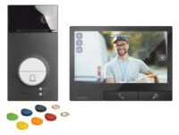 363943 Flex'ONE Videoset mit Türstation LINEA3000 Sw (1/2 Ruftasten)+CLASSE300X