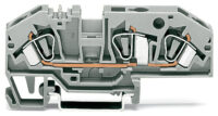 WAGO Reihenklemme 1Etage 3kl grau 41A TS35 Serie 282 282-699
