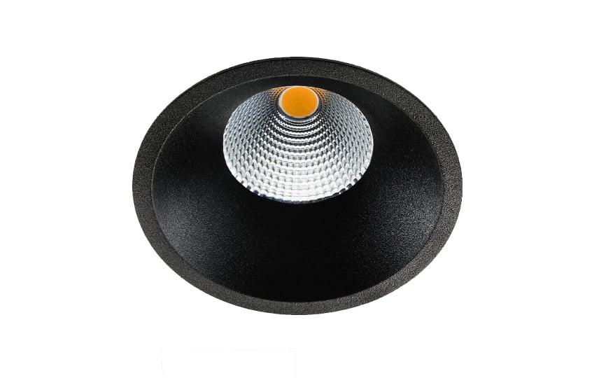 SG LEUCHTEN LED-Einbaustrahler 11W Konverter SOFT SLIM 903238 DALI 1LED schwarz 3000K weiß