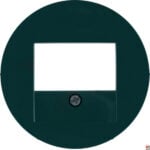 BERKER Zentralplatte TAE gn Schraubbef R:Classic MAN0301024 matt