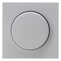 Kopp HK07 -Dimmer-Abdeckung für Druck-Wechseldimmer Farbe:grau matt