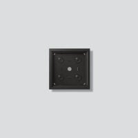 SIEDLE Gehäuse Aluminium innen/außen grau GA 612-2/2-01 DG