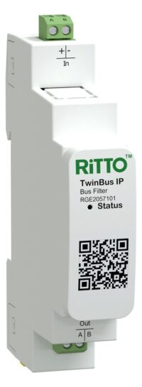 Ritto RGE2057101 Busfilter TwinBus IP weiß