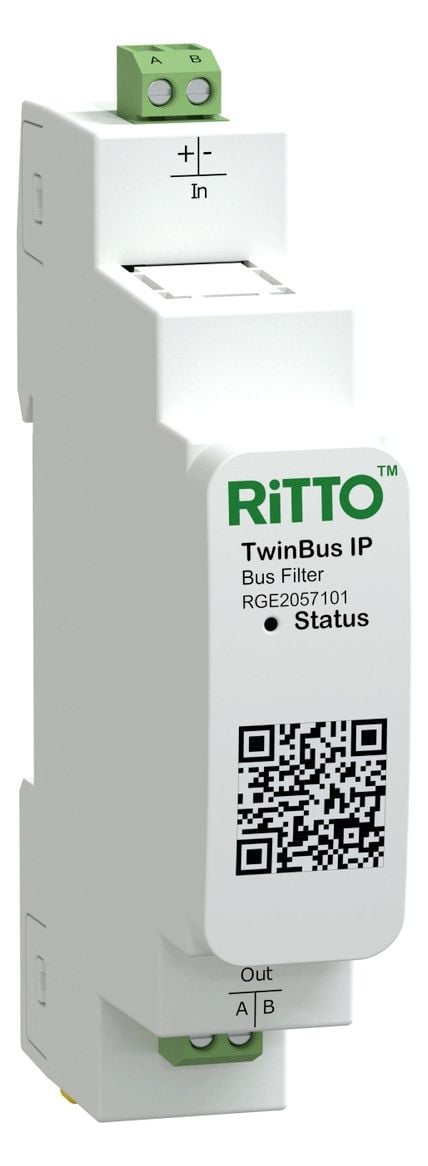 Comelit Ritto RGE2057101 Busfilter TwinBus IP weiß