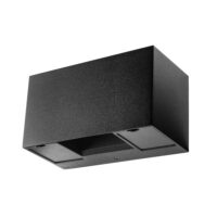 SG LEUCHTEN LED-Wandanbauleuchte 4W schwarz ARTES 641753 3000K 310lm Konverter