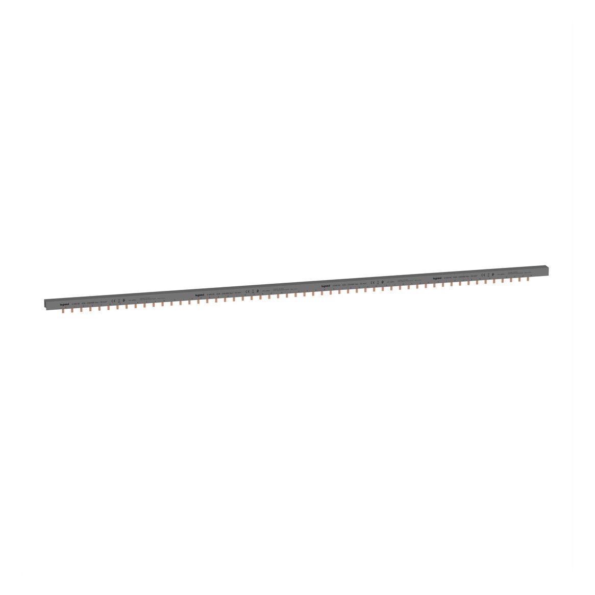 Legrand Legrand 404950 Stiftkammschiene 2-polig m.4p Einspeisung 1m 16 mm² f.2p