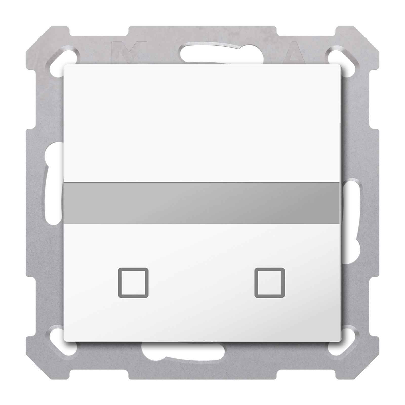 MDT Bewegungsmelder-Bus KNX Unterputz reinweiß 180° v15° 1,1m BWM-55T01.03S