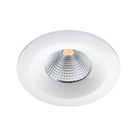 SG LEUCHTEN LED-Einbaustrahler 8W Konverter 904405 dimmbar 1LED weiß 3000K weiß 540lm weiß matt