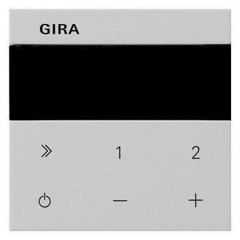GIRA UP-Radio grau matt Bedienelement 2322015