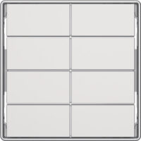 BERKER achtteilige Taste Tastsensor matt 81184029 polws Ind. Bedruckung