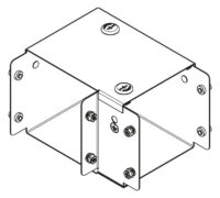 Legrand MGR1212ASL Salamandre IP30 trunking 300x300mm top lid 90° square