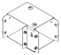 Legrand MGR94ASL Salamandre IP30 trunking 225x100mm top lid 90° square
