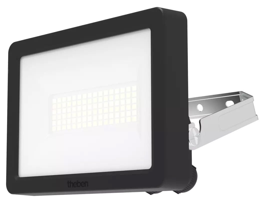 THEBEN LED-Anbaustrahler 20W Konverter 1LED theLeda B20 dual BK schwarz 3000-4000K weiß schwarz