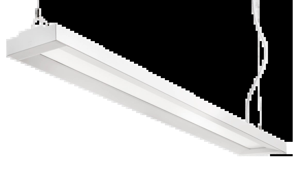 SG LEUCHTEN LED-Deckenanbauleuchte 35W ECOLINE 212815 4000K 5640lm weiß Konverter