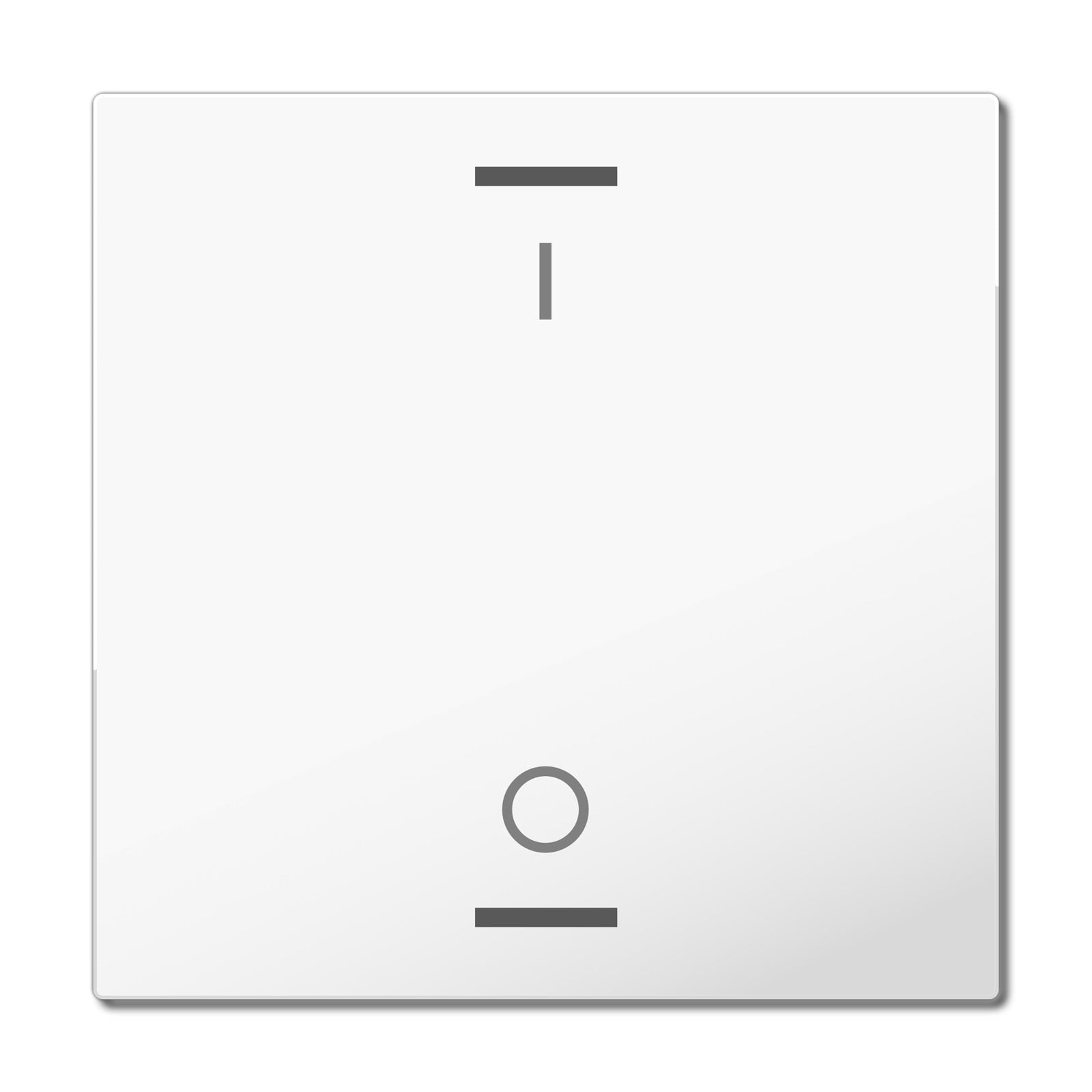 MDT Tastwippe KNX studioweiß glänzend Kunststoff TAL-63W1B04.02