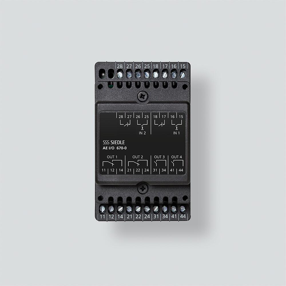 Siedle SIEDLE Schaltgerät LAN F=erweitern AE I/O 670-0