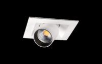 SG LEUCHTEN LED-Einbaustrahler 7,5W Konverter JUNISTAR 902724 dimmbar 1LED weiß 2700K weiß