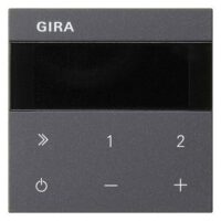 GIRA UP-Radio anthrazit Bedienelement 232228