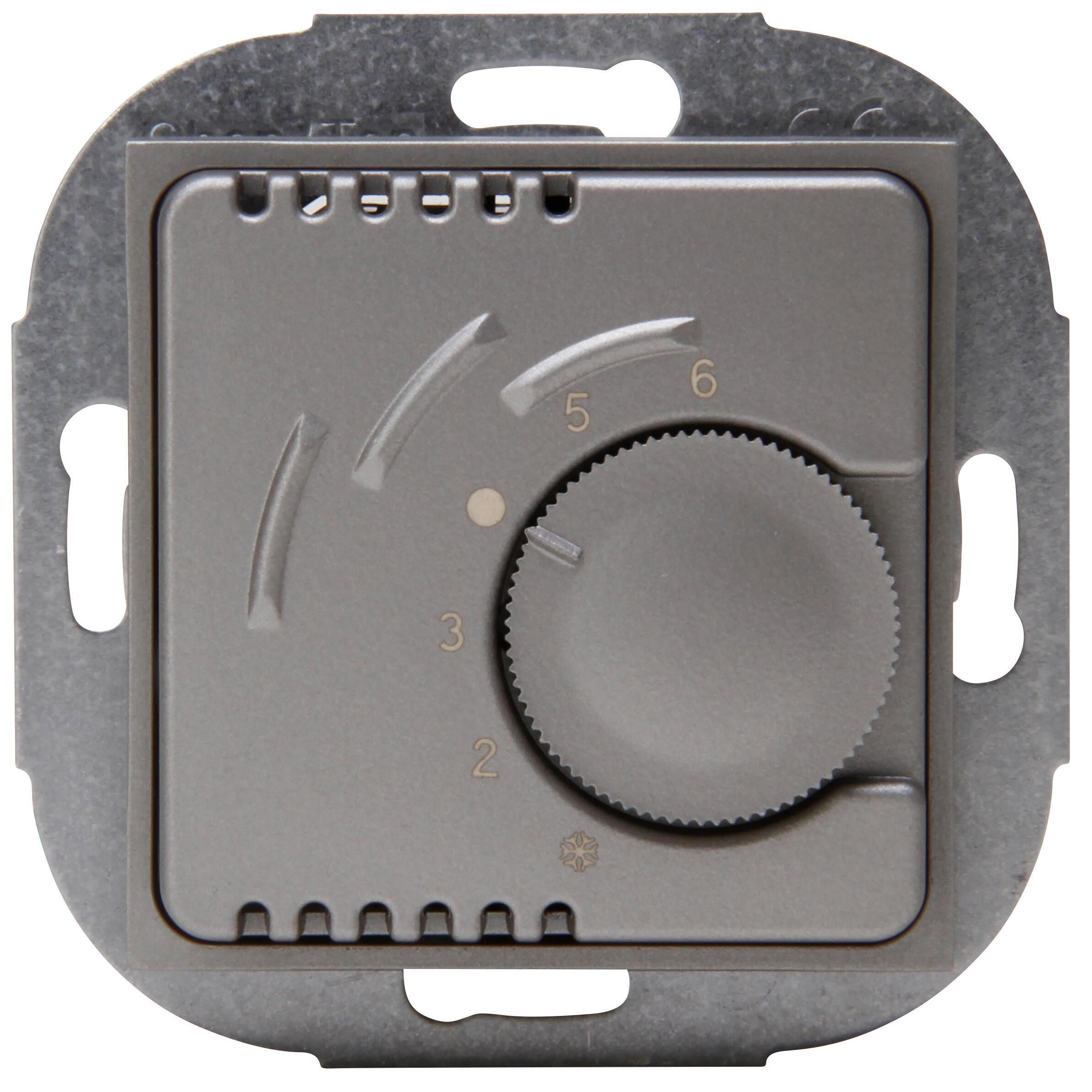 Kopp HK07 -Raumtemperaturregler Öffner 2200W Farbe:stahl