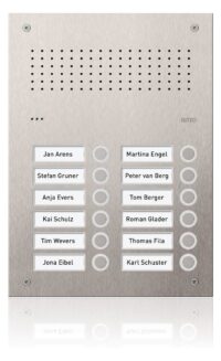 Ritto RGE1812325 Acero Pur Edelstahl Türstation 12WE