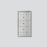 SIEDLE Gehäuse Aluminium innen/außen si GA 612-4/2-01 SM