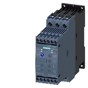 Siemens Siemens Dig Industr. Sanftstarter Sirius 38A 18,5kW/400V 24V 3RW4028-1BB04