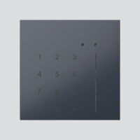 SIEDLE Lesegerät grau 99x99x25mm SE 1045 DKT Außengewinde