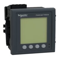 Schneider METSEPM5100 Messgerät ohne Modbus bis 15.H 1DA 33Alarme flächenbündig