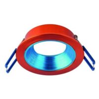 Rutec ALU15217 Einbauring MixMi, schwenkb.,ru, Aluminium zinnober/ultramarin