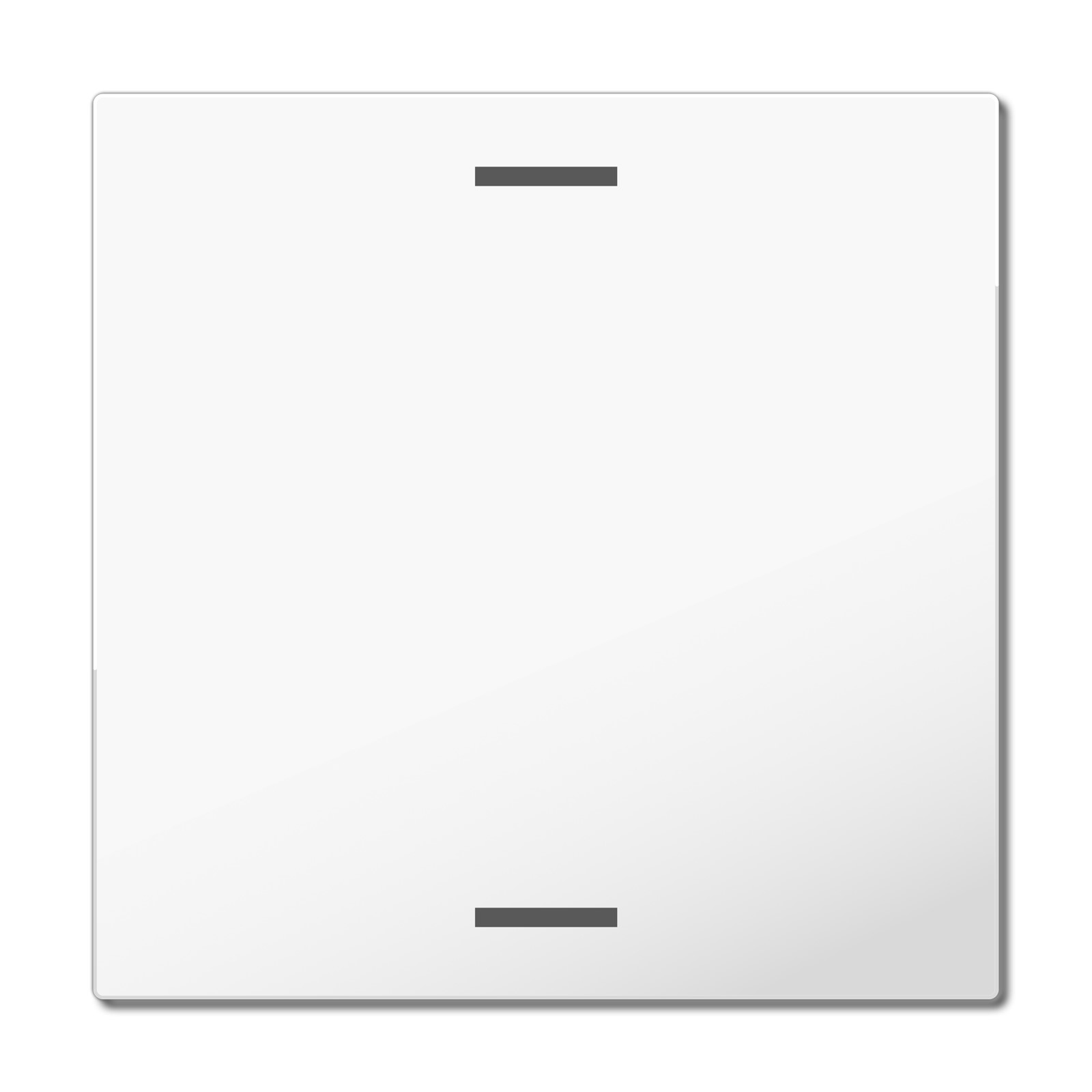 MDT Tastwippe KNX studioweiß glänzend Kunststoff TAL-63W1004.02
