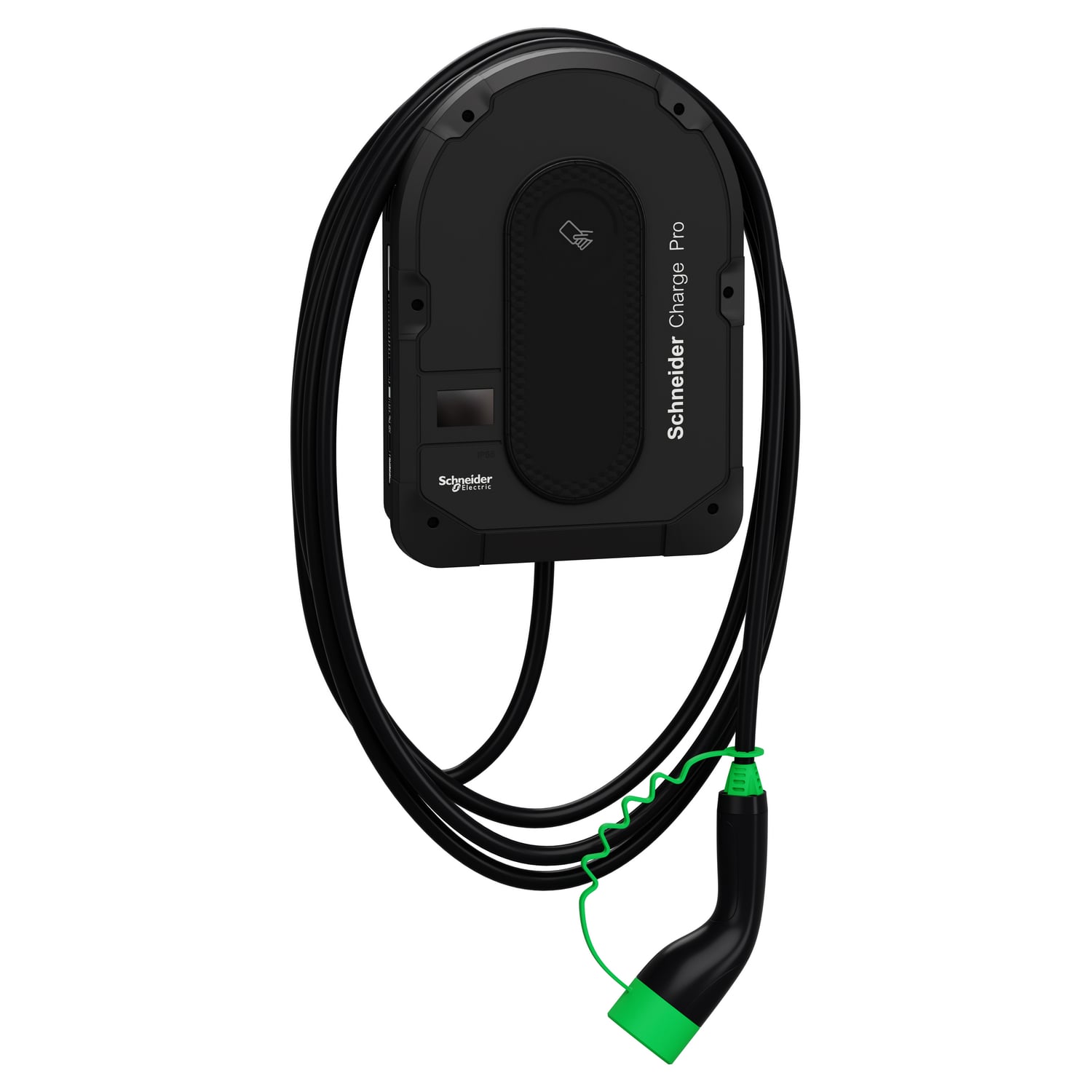 Schneider EVB4S22NC0MG Smarte Wallbox Schneider Charge Pro 22kW T2 Kabel 7m