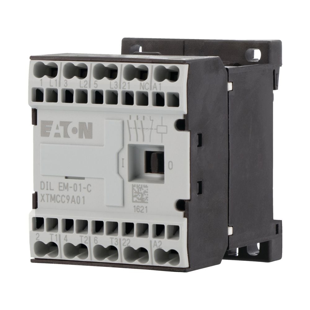 Eaton Eaton (Moeller) Leistungsschütz AC-3/400V:4kW,3p DC DILEM-01-G-C(24VDC)