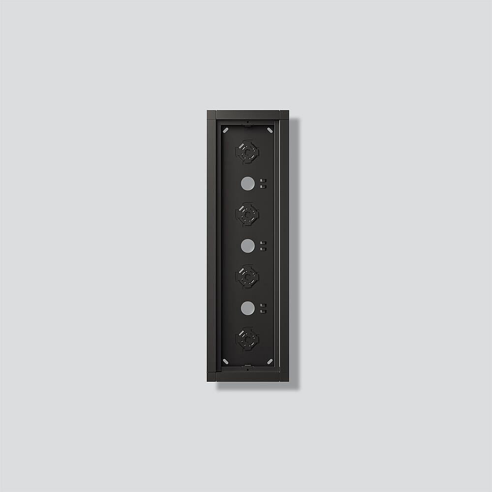 Siedle SIEDLE Gehäuse Aluminium innen/außen grau GA 612-4/1-01 DG