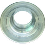 Flachdachkragen, Aluminium für Abgassystem 110 mm