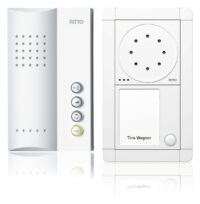 Ritto RGE1891370 Portier Audio Set Freisprechstelle 1WE weiß/weiß