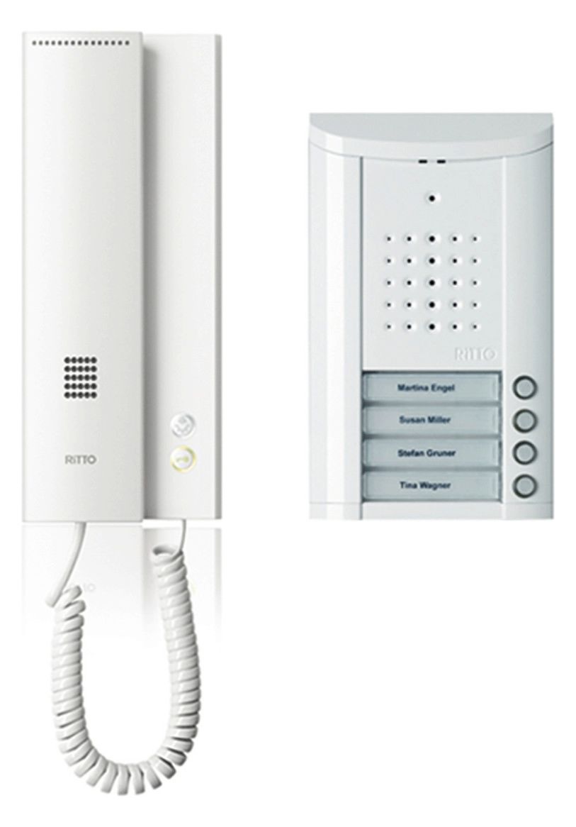 Comelit Ritto 1841470 Entravox Komplettpaket 4WE weiss